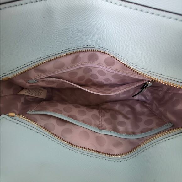 Kate Spade New York Cedar Street Small Hayden Top Handle Bag Aqua Black OS - Picture 11 of 16
